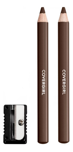 Delineador De Cejas Duo Covergirl Easy Breezy Brow Color Rich brown 505