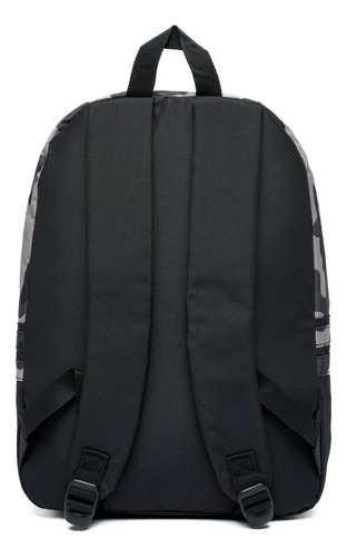 Mochila Masculina Reforçada Moderna Casual Faculdade Cor Preto Desenho Do Tecido Liso Coban Bolso frontal 16 L
