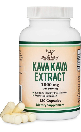 Kava Kava Capsulas Relajación Calma Mejora El Ánimo Estrés