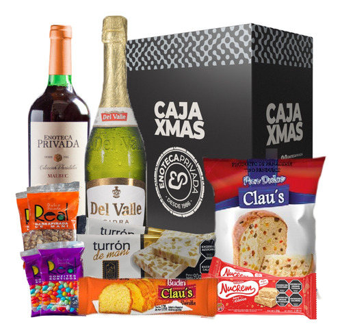 Caja Navideña N2 - 13 Productos - Por Mayor Y Menor