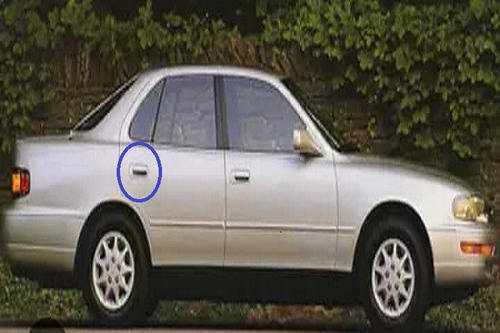Manilla Toyota Camry Trasera Externa Derecha 1992-1993-1994