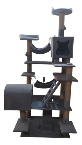 Casagimnasio, Rascador, Torre Gigante Cara De Gato De 6 Niv.