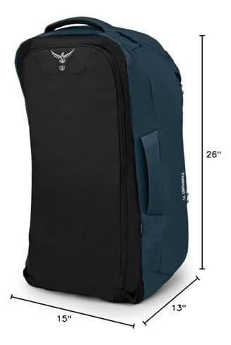 Osprey Farpoint 70l Mochila De Viaje Para Hombre, Azul