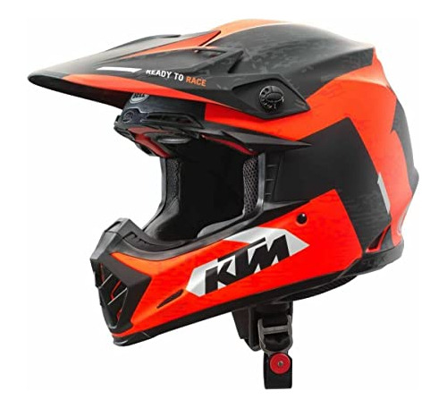 Casco Ktm Bell Moto-9 Flex Exclusivamente De Bell (naranja-n