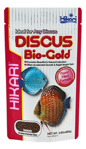 Hikari Discus Bio-gold 80g.