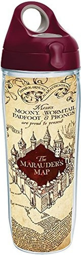 Harry Potter Maurauders Mapa Wrap Botella De Agua