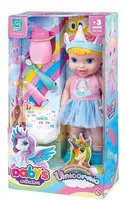 Comprar Boneca Baby's Unicórnio Alive Faz Xixi Cu002F Dentinho E Escova