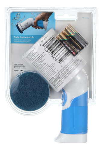 Escova De Depuração Black+decker Power Scrubber Pks160