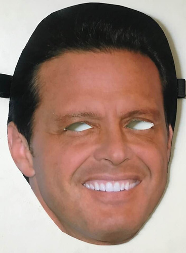 Careta Luis Miguel Famoso Cotillon Disfraz Party Fiesta Self