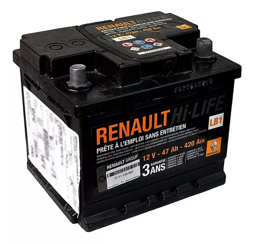 Bateria Renault Duster 1.6 16v Original 47 Amperes