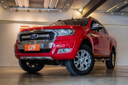 Imagen 5 de 25 de Ford Ranger Limited 4x4 3.2 Tdi At 170.000km 2016 Rojo