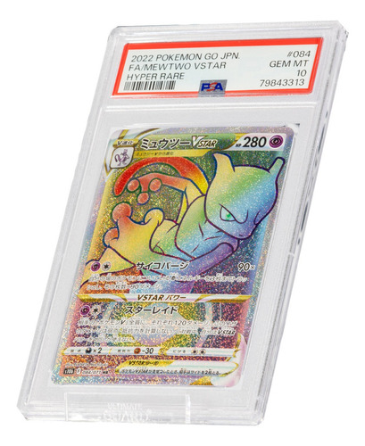 Tarjeta Gradeada Pokémon Tcg Psa 10 Mewtwo Vstar 84