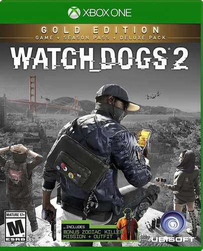 Watch Dogs 2 Gold Edition- Xbox One-fisico