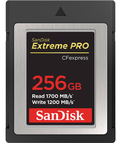 Tarjeta Memoria Cfrexpress Tipo B 256 Gb Sandisk Extreme Pro