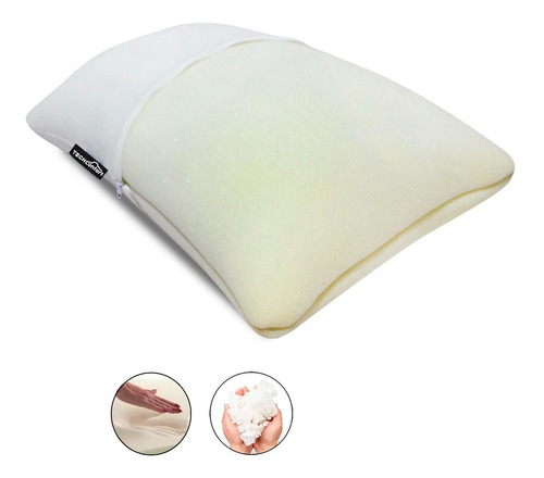 Almohada Memory Foam Particulado - Extragrande King Size