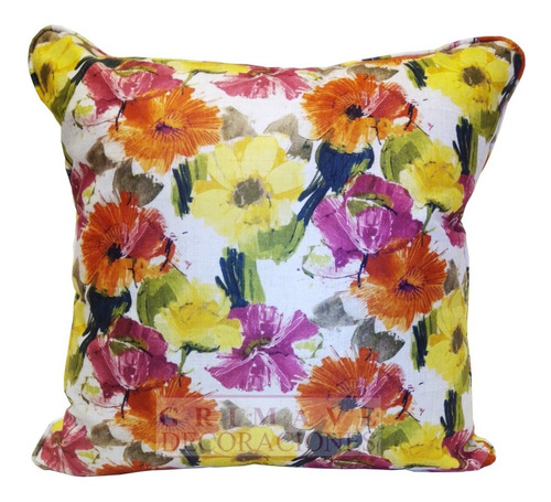 Almohadon Pana Estampada 50x50. Caballito. E/todo El Pais
