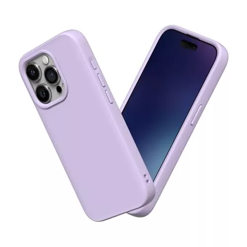 Funda Para iPhone 15 Pro Max Rhinoshield Solidsuit Violeta