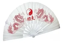 Comprar Abanico Tela Pvc Estampada  Kung Fu Tai Chi