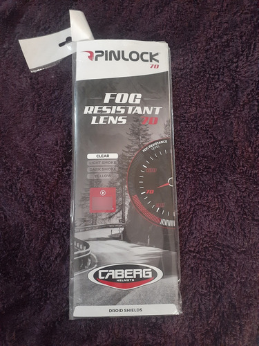 Pinlock Para Casco Caberg Droid Blanco (Usado)