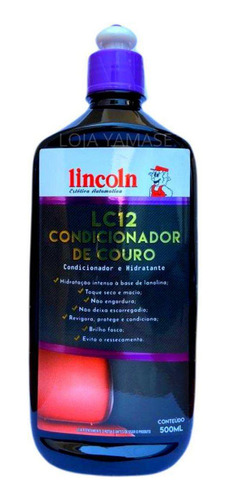 Lc12 Condicionador De Couro Lincoln (500ml)