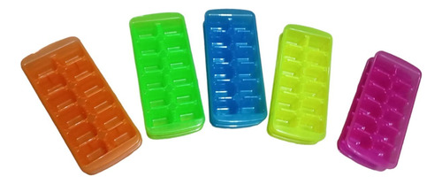 Moldes Para Cubos De Hielo Hielera De Plástico 10 Piezas