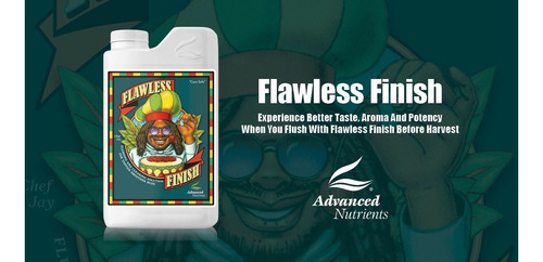 Imagen 2 de 2 de Flawless Finish 500 Ml. Lavado De Raíces/ Advanced Nutrients