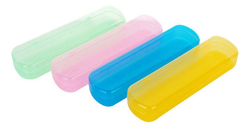 Estuche Portátil For Cepillos De Dientes De Viaje, Color