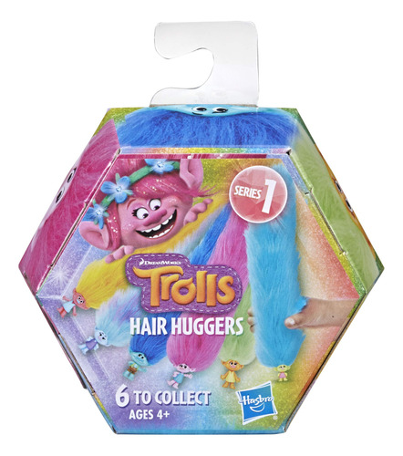 Trolls Dreamworks Hair Huggers Series 3 Juguetes, Coleccion.