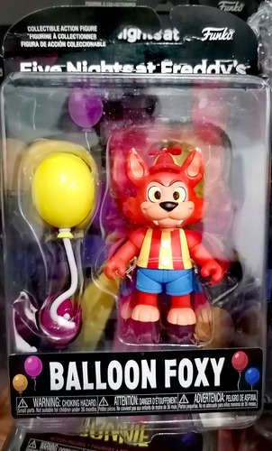 Figura De Acción Ballon Foxy Fnaf Five Nights At Freddys