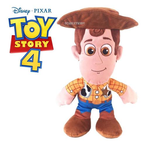 Forky + Woody Toy Story 4 Peluche 30cm Combo Orig Scarlet