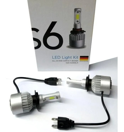 Kit Lamparas Cree Led H7 S6 20000 Lm 36w 12v