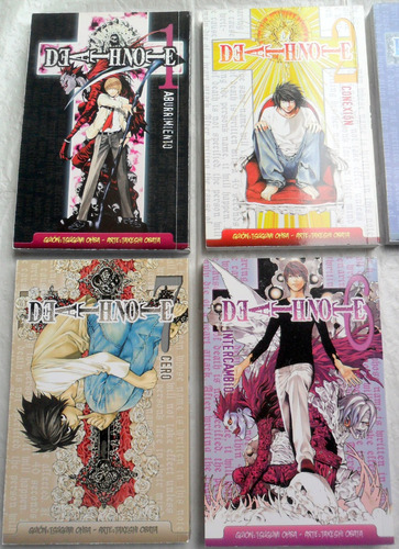 Death Note : Tomos 1 Al 7 * Ed. Larp Ohba Obata * Lote X 7