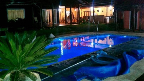 Chácara Com 4 Dormitórios À Venda, 1256 M² Por R$ 1.300.000,00 - Condomínio Enseada Azul Ii - Fronteira/mg - Ch0022