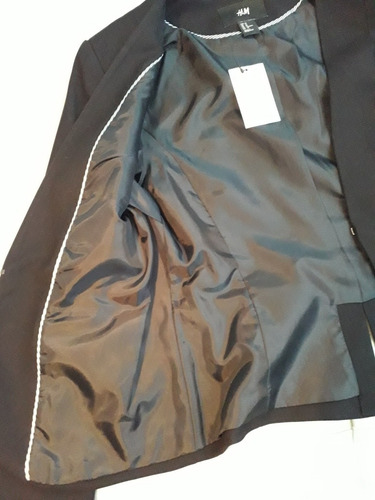 Imagen 3 de 4 de Chaqueta O Blazer De Vestir Dama H&m