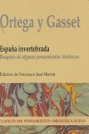 Espaã¿a Invertebrada Jose Ortega Y Gasset - Martin,franci...