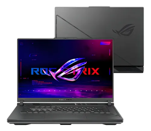 Imagem do produto Notebook Gamer ASUS ROG Strix G16, RTX 4050, Intel Core i7, 16GB, 512GB SSD, W11 Home, Tela 16" FHD, Eclipse Gray - G614JU-N3380W em Mercado Livre
