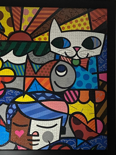 Quebra Cabeça Romero Britto 5.000 Pçs - Brittos Garden (Usado)