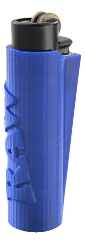 Capa Isqueiro Clipper Raw Personalizada Azul Escuro