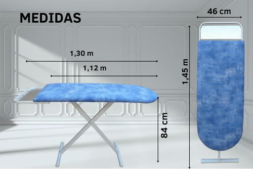 Imagen 3 de 10 de Tabla Planchar Extra Grande Refor + Aromatizante- Disentino®