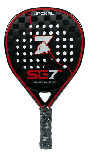 Paleta De Padel Paddle Set Jackal Black Eva Carbono 18k