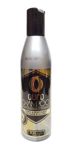 Shampoo Matizador Rubio Y Platinado Ouro 250 Ml 1pza