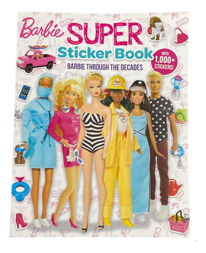 Barbie Libro De Stickers Retro (1959 - 2020)