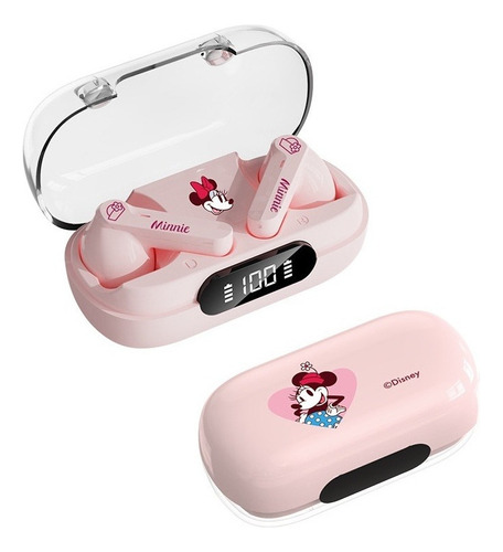 Auriculares Bluetooth Tws, Inalámbricos, De Minnie Mouse