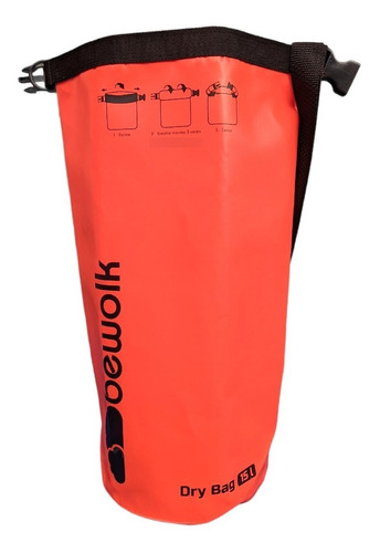 Bolso Estanco Bewolk Dry Bag 15 Litros Camping Nautica Pesca