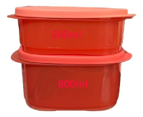 Cristalwave Tupperware® Set X2 Vianda Apto Microondas 0% Bpa