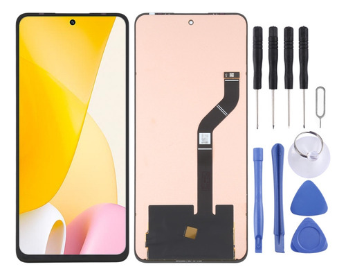 Sjpj Tela Lcd Amoled Para Xiaomi 12 Lite