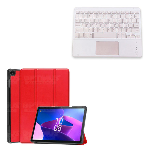 Teclado Case Protector Para Tablet Lenovo M10 Hd Tb328 10.1