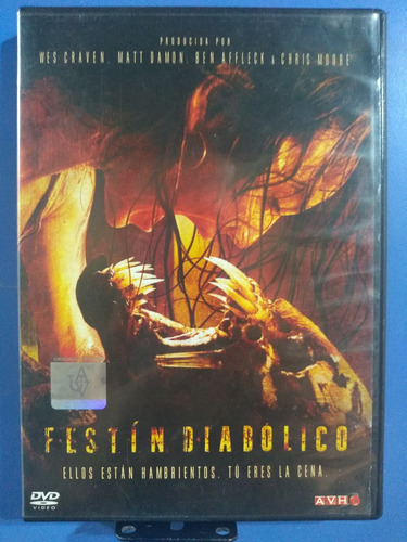 Pelicula Festin Diabolico Wes Craven Dvd Original 