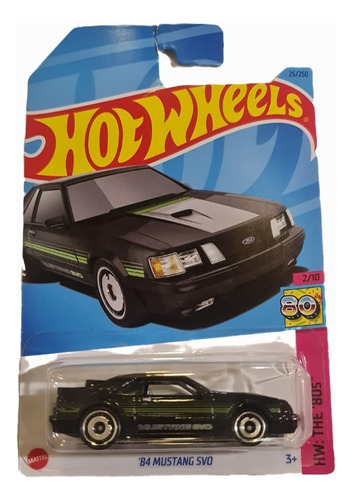 Hot Wheels Ford Mustang Svo 84´ (detalle)