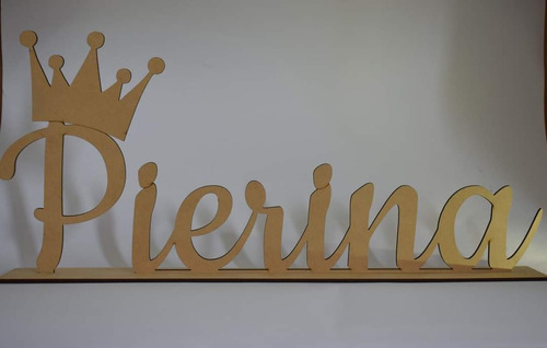 Imagen 3 de 9 de Nombres Mdf Personalizados